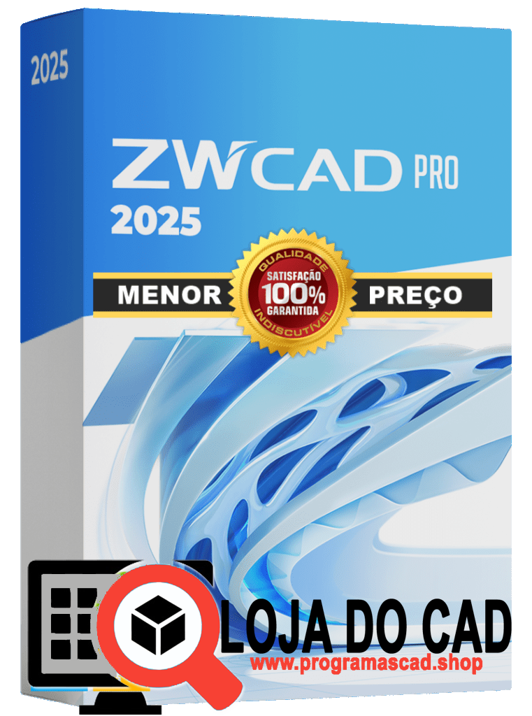 ZWCAD Profissional 2025 + Architecture 2025 + Mechanical 2023