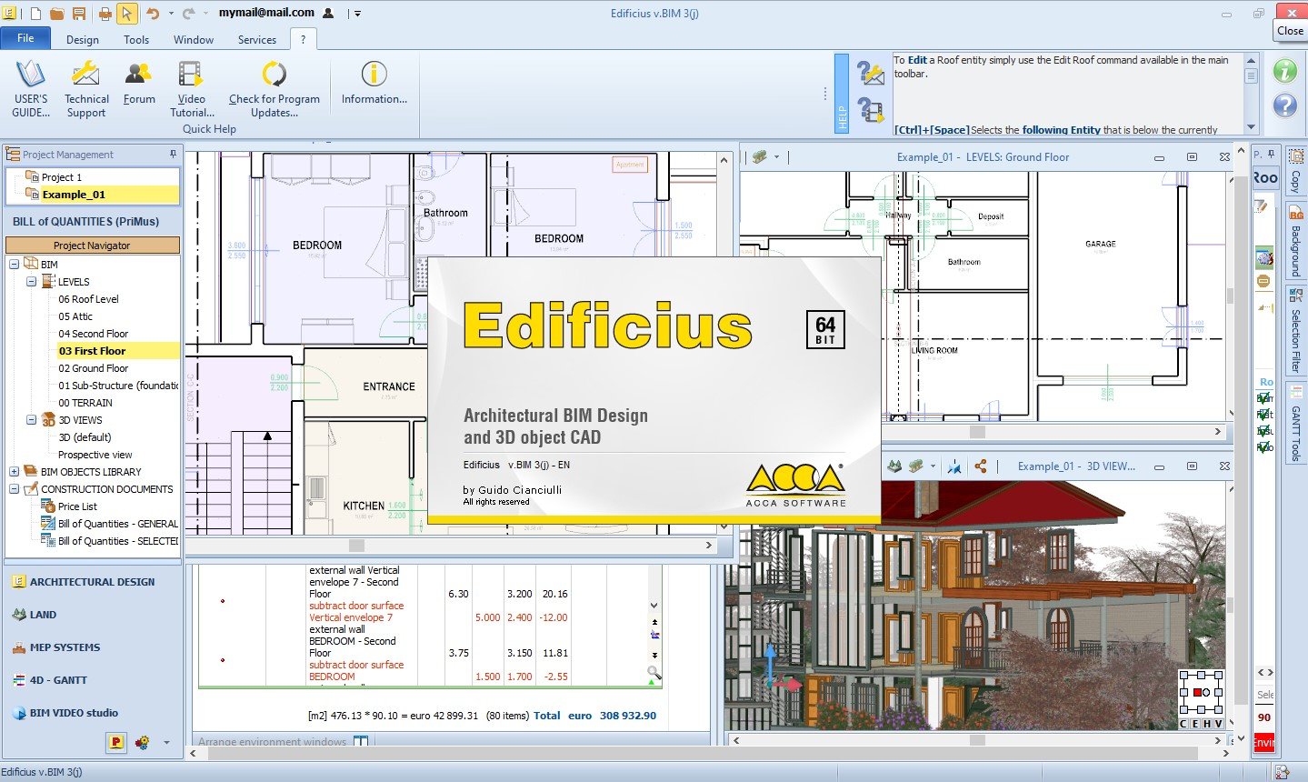 Edificius 3D Architectural BIM Design 2022