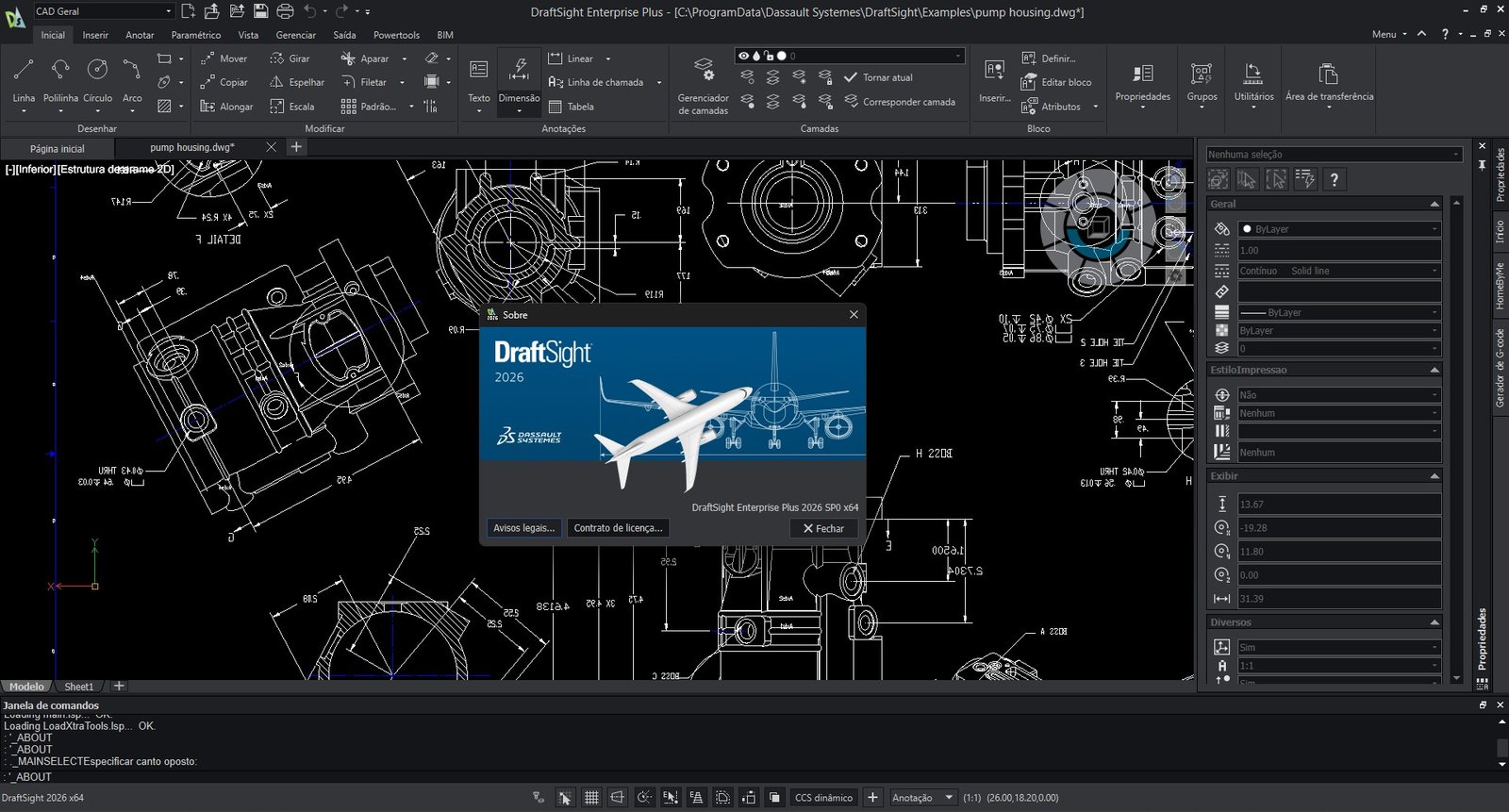 Dassault Systemes DraftSight Enterprise Plus 2026